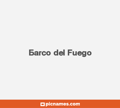 Barco del Fuego